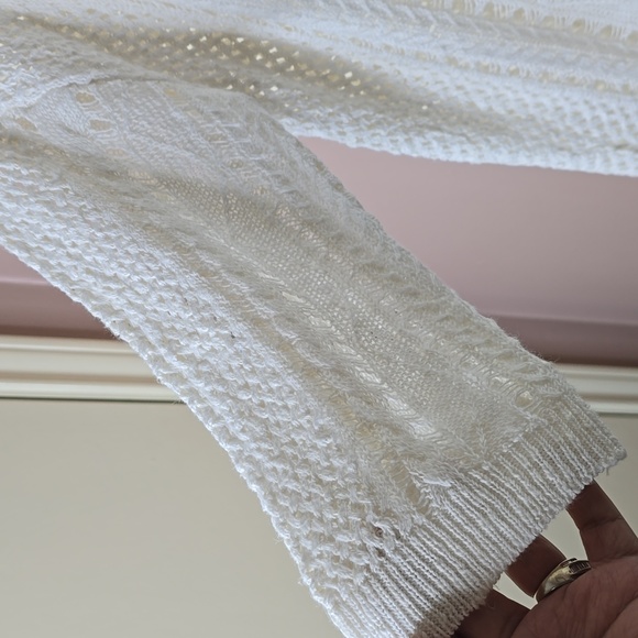 Ralph Lauren Denim & Supply White Knit Sweater - Picture 4 of 7